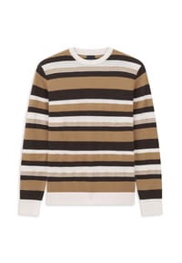 bugatti - Pullover, Rippbündchen, für Herren - 020 ECRU