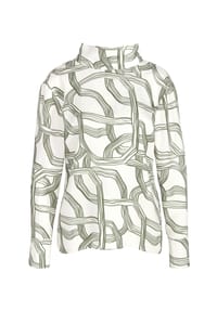 Alba Moda - Bluse - ecru / oliv