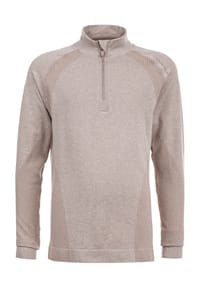 ENDURANCE - Midlayer Halen Jr. aus atmungsaktivem 4-Wege-Funktionsstretch - 1011 Dark Grey Melange