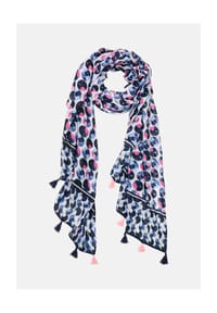olsen - Schaltuch, Quaste, für Damen - 20252 PEONY PINK