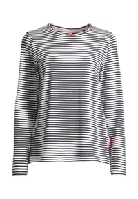 salzhaut - Longsleeve SANGELN - Navy Offwhite
