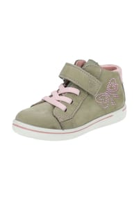 PEPINO® - Veloursleder Sneaker - Grün/Kombi