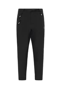 GLOBETROTTER - Softshellhose Outdoor, Reißverschlusstaschen, für Herren - BLACK BEAUTY