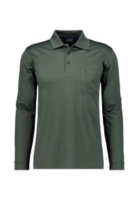 RAGMAN - Poloshirt Soft Knit, Brusttasche, für Herren - 009 SCHWARZ