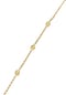 elli. DIAMONDS Armband Diamanten (0.09 Ct.) Fein Erbskette 375 Gelbgold Bild 4