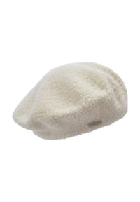 SEEBERGER - Baskenmütze, Emblem, für Damen - 18 OFFWHITE