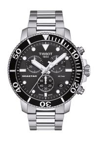 TISSOT - TISSOT SEASTAR Herren Chronograph "T120.417.11.051.00" - silber