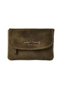 GREEN BURRY Newport - Newport Schlüsseletui Leder 10 cm - british green
