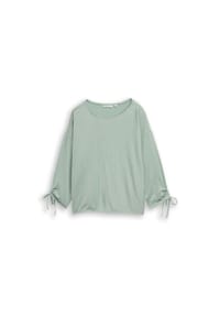 DENIM TOM TAILOR - Shirt, U-Boot-Ausschnitt, 7/8-Arm, für Damen - 40008 MATCHAGREEN
