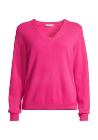 GALERIA - Cashmere Pullover "Schweden", V-Ausschnitt, für Damen - BLACK