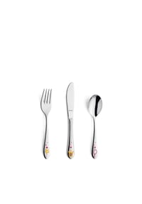 Amefa 3-tlg. Kinderbesteck Set - Princess - silber