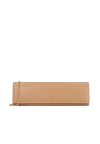 kazar - Längliche Ledertasche für Gelegenheiten - Beige