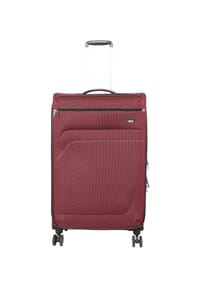GLOBETROTTER GERA - 4-Doppelrollen-Trolley, TSA-Schloss, Zweiwege-Reißverschluss - GREY