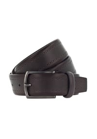 Vanzetti - Gürtel Leder - anthracite