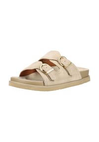GANT - Veloursleder Pantoletten - Sand