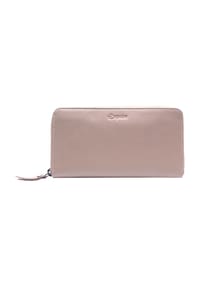 Esquire - Langbörse, Leder, RFID-Schutz, uni, für Damen - TAUPE