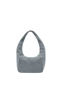 LIEBESKIND - FARRAH Schultertasche, Reißverschlussfach, Baumwolle, für Damen - 5272BLUE DENIM