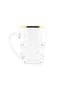 COFI Sunay 6er Gläser-Set mit Henkel Gold Umrandung 203 ml Transparent Bild 12