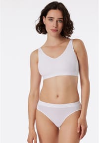 Schiesser Damen Slip High Waist – Nahtlos, Bequem, Hohe Leibhöhe, Aus Microfaser