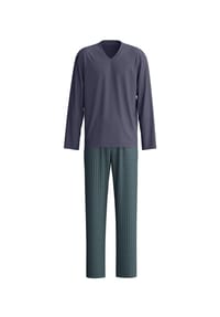 CALIDA - Schlafanzug Cotton Spezial, V-Ausschnitt, für Herren - 278 BRICK RED