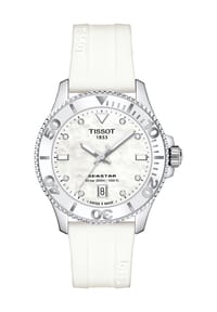 TISSOT - TISSOT SEASTAR 1000 Damen Armbanduhr "T1202101711600" - WEIß