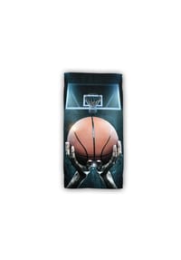 COFI - Basketball Baumwolle Strandtuch Frottee Badetuch mit Premium Druck - Mehrfarbig 70x140 cm