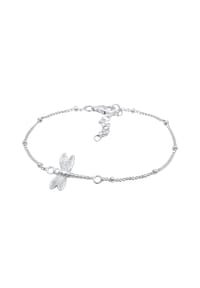 elli. - Armband Libelle Kugelkette Verspielt Sommer 925 Silber - Gold