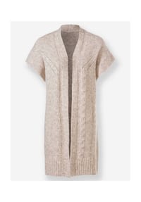 heine - Strickjacke - sesam-champagner-meliert