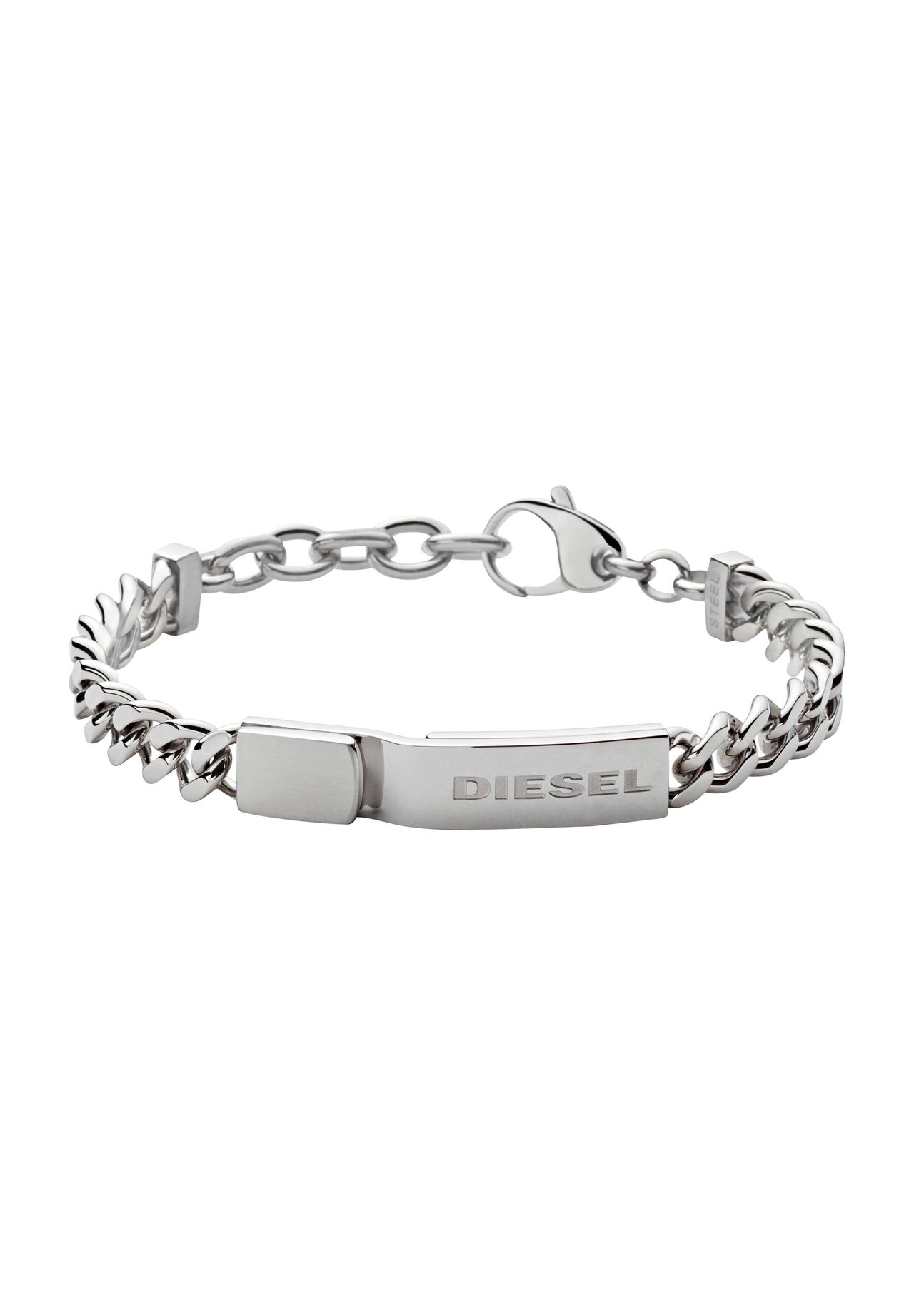 Diesel® Herren Armband "DX0966040", Edelstahl, Silber