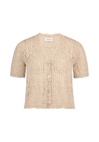 CARTOON - Strick-Cardigan mit V-Ausschnitt - Safari Beige