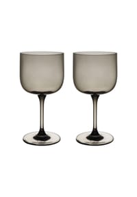 like. by Villeroy & Boch Weinglas, Set 2tlg Like Smoke - Like Glass - grau
