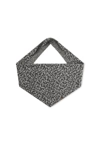 camel active - Dreieckschal Gestrickter - AOP Grau