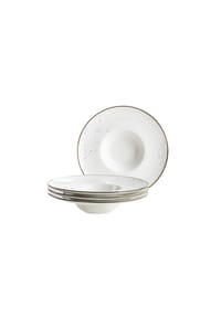 MÄSER Gourmetteller Set, Porzellan Pintar - Pintar - Beige / Blau