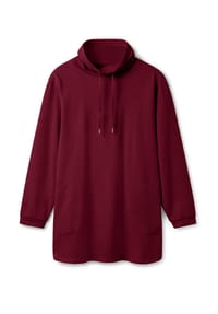 sheego - Sweatshirt - weinrot