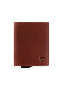 RONCATO - Iron Iron Kreditkartenetui RFID Leder 10 cm - marrone