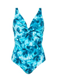DESIRéE - Badeanzug V-Ausschnitt, für Damen - INK BLUE AOP