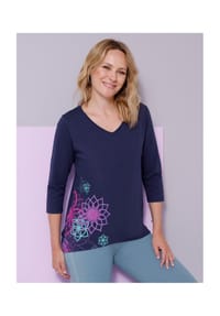 SIEH AN! - Shirttunika - marine-magenta