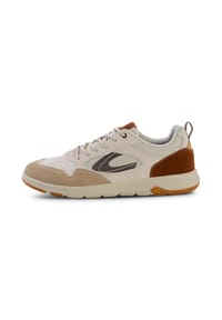 camel active - Leder/Textil Sneaker - Blau/Beige