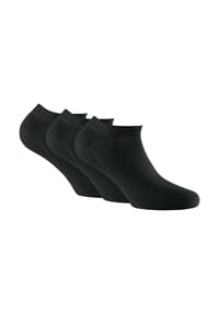 Rohner Advanced Socks - Unisex Sneaker Socken, 3er Pack - Invisible Sneakers - Blau Mix