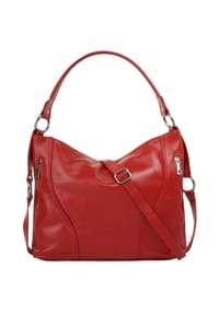 Samantha Look - Handtasche Echt Leder, Made In Italy - braun