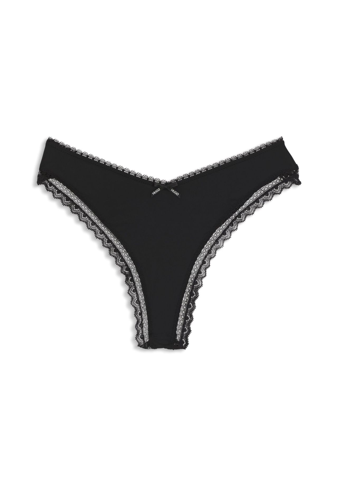 Hugo Red Unique String, Schleife, FüR Damen, Schwarz, Xl