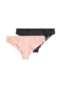 Marc O'Polo - Slip 2er Pack Tender Lace - Misty rose