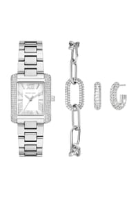 MICHAEL KORS - EMERY Damen Geschenkset „MK4839SET“ - SILBER