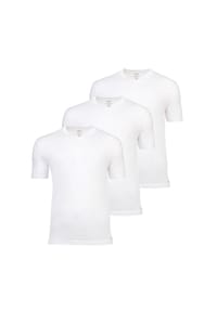 SCOTCH & SODA - Herren T-Shirts, 3er Pack, V-Neck - Ultra Soft V-Neck Tee, Unterhemd - Schwarz