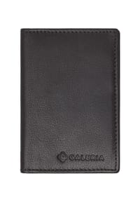 GALERIA - Kartenetui, Leder - BLACK