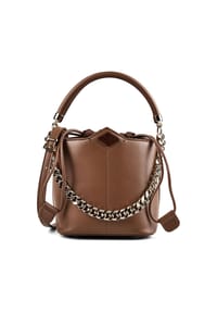 REPLAY - Beuteltasche Leder 20 cm - black