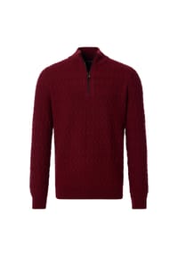CASAMODA - Strickpullover, Wollanteil, Troyer, für Herren - 772 ANTHRAZIT