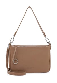 SURI FREY - DEBBY Schultertasche, Kunstleder, Anhänger, für Damen - 100 BLACK
