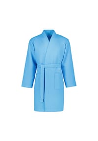VOSSEN® - Bademäntel unisex Kurzmantel Rom turquoise - 5570 - blau