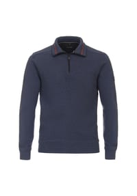 CASAMODA - Herren Sweattroyer uni - Dunkelblau